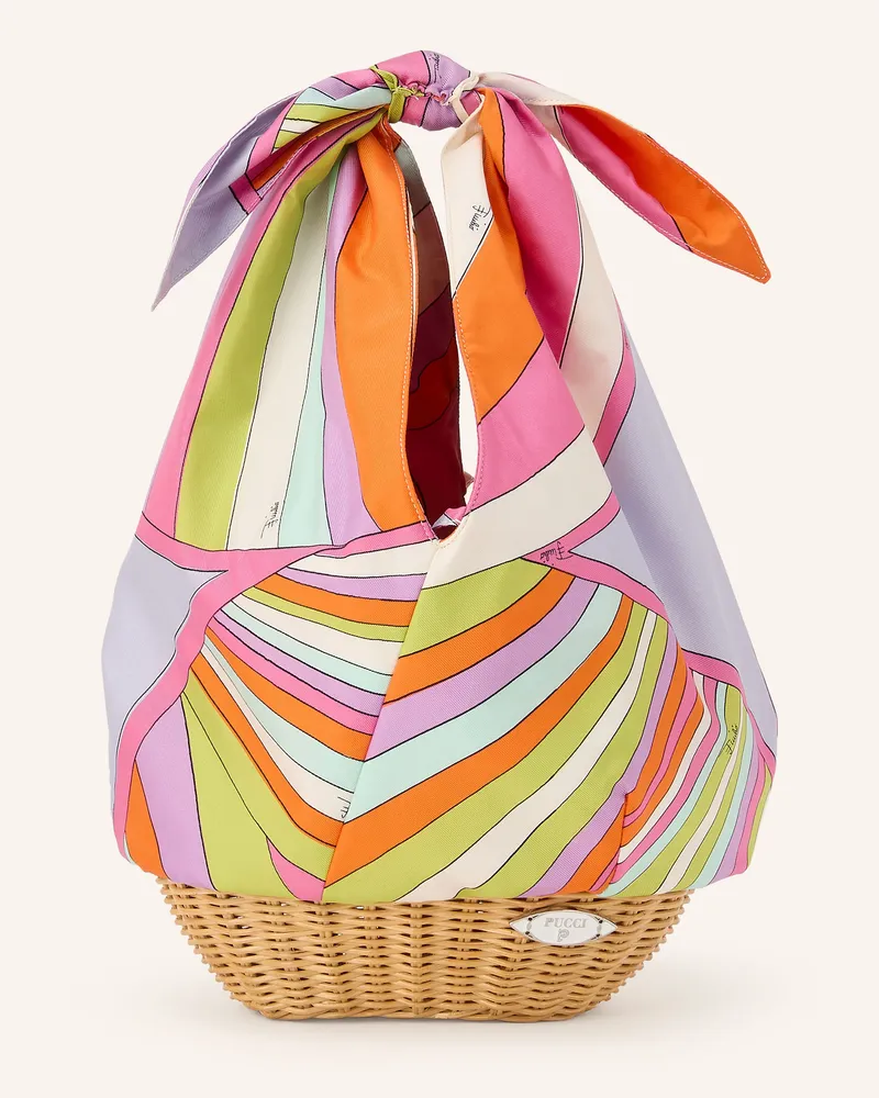 Emilio Pucci Handtasche rosa Weiss