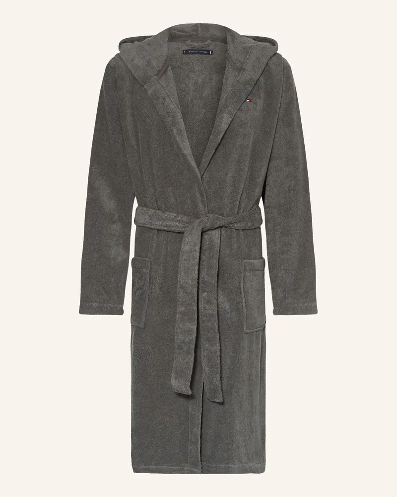 Tommy Hilfiger Herren-Bademantel Grau