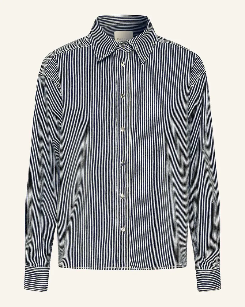 Part Two Jeans-Overshirt Blau