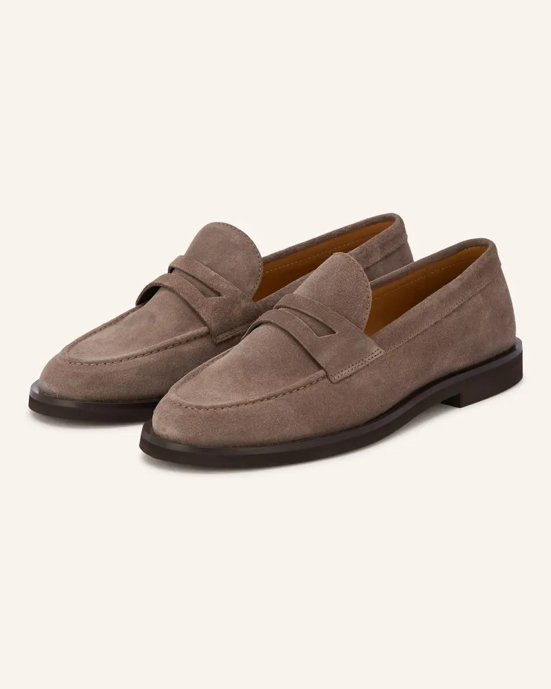 Mrs & HUGS Penny-Loafer beige Taupe