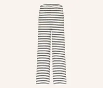 Marlenehose Aus Jersey weiss