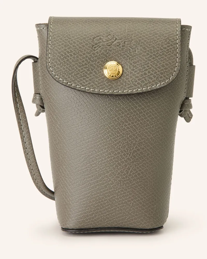 Longchamp Smartphone-Tasche beige Dunkelgrau