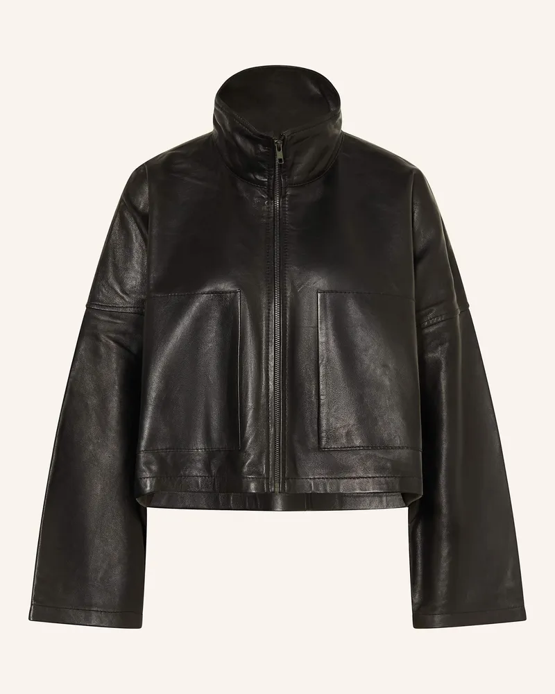 Drykorn Lederjacke ELSTOW Schwarz