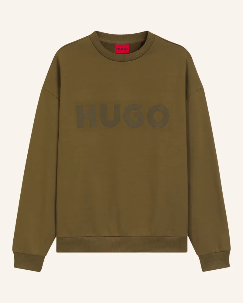 HUGO BOSS Sweatshirt DINEX Oversize Fit Grün