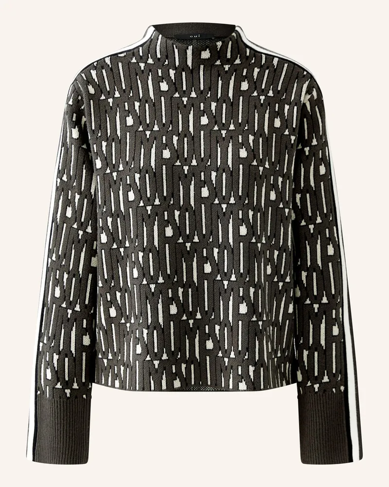 Oui  Pullover Schwarz