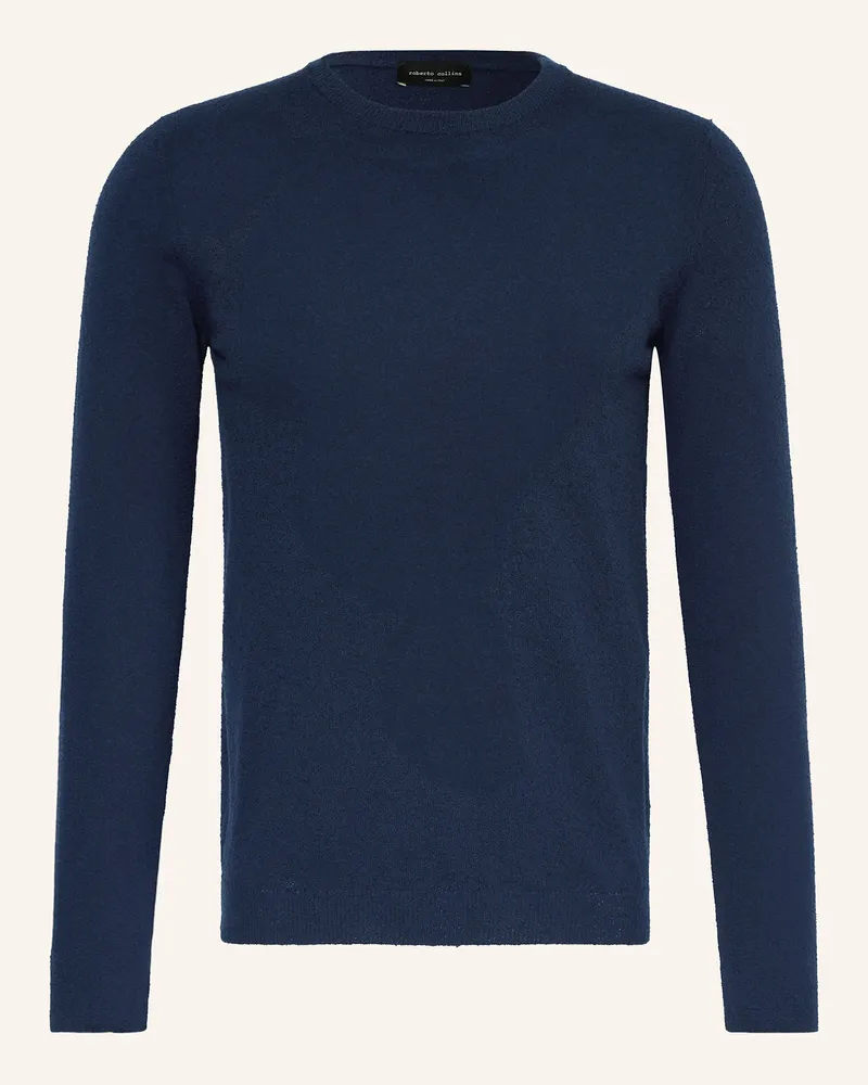 Roberto Collina Pullover Dunkelblau