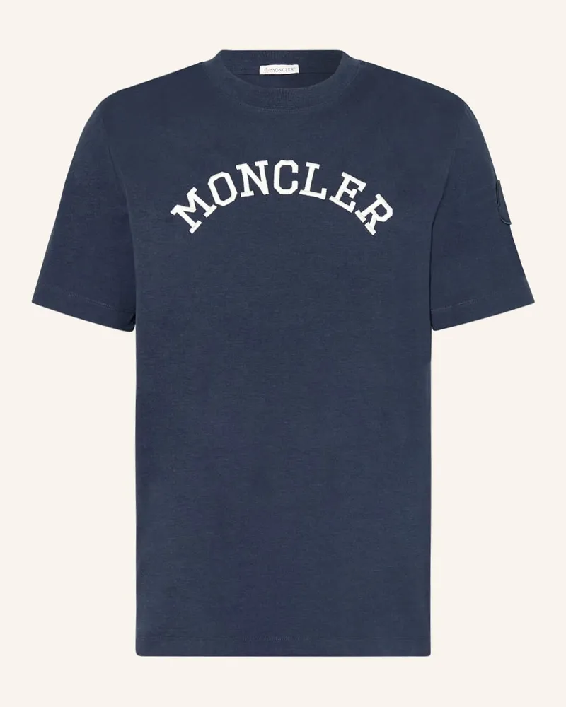 Moncler T-Shirt Blau