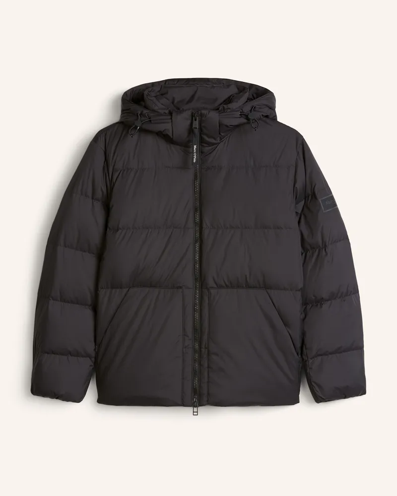 Marc O'Polo Daunenjacke schwarz Schwarz