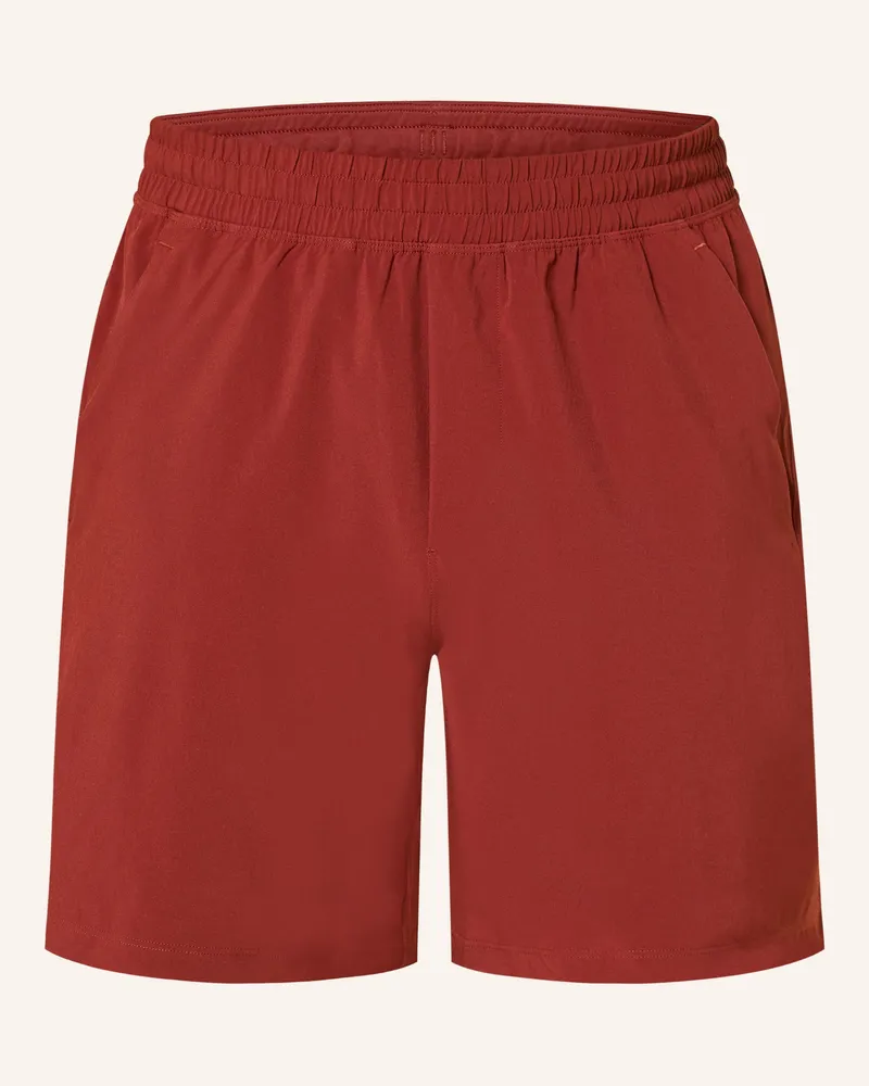 LULULEMON Trainingsshorts Pacebreaker rot Dunkelrot