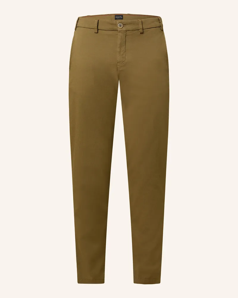 Hiltl Chino Slim Fit gruen Oliv
