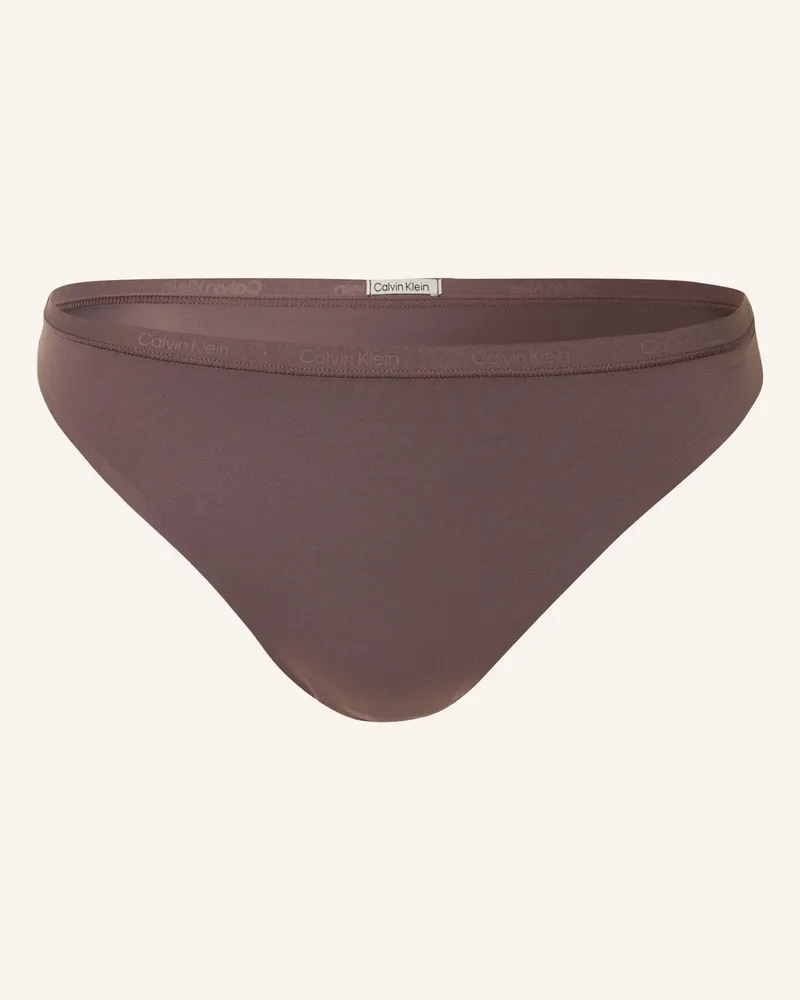 Calvin Klein String Perfectly Fit braun Taupe