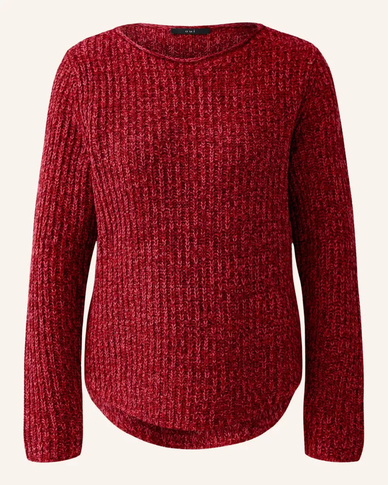 Oui  Pullover Rot