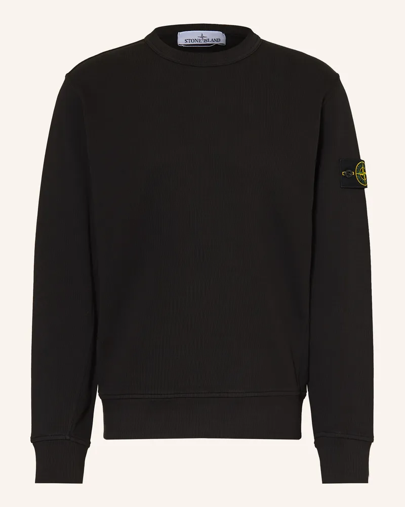 Stone Island Sweatshirt schwarz Schwarz