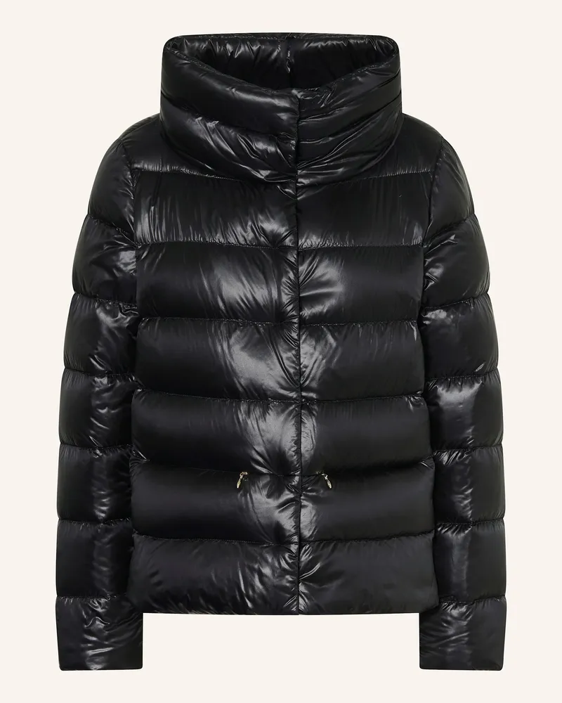 Herno Daunenjacke schwarz Schwarz