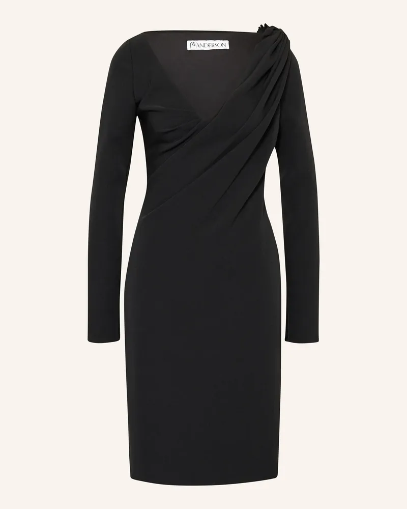 J.W.Anderson Cocktailkleid schwarz Schwarz