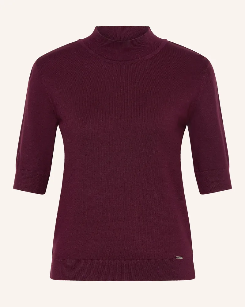 More & More Strickshirt Dunkelrot