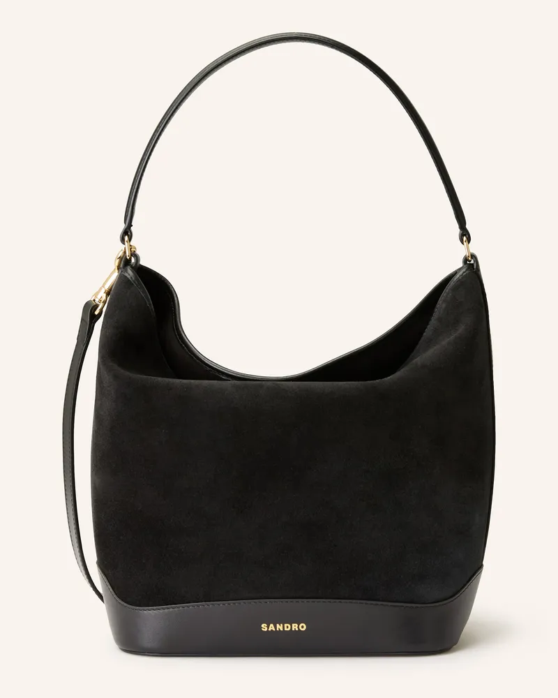 Sandro Handtasche schwarz Schwarz