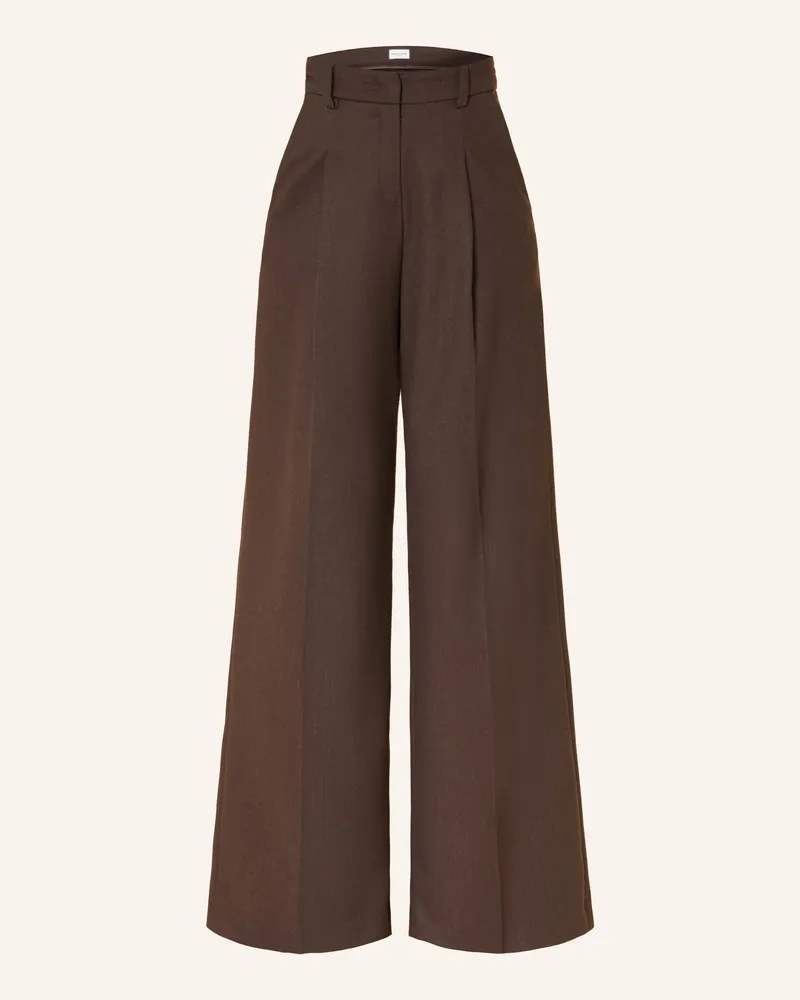 SEDUCTIVE  Marlenehose Chrissy Aus Flanell braun Braun