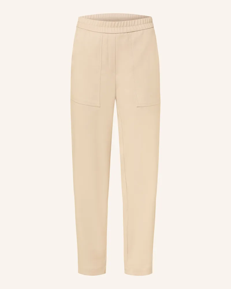 OPUS Hose MYHA im Jogging-Stil Beige