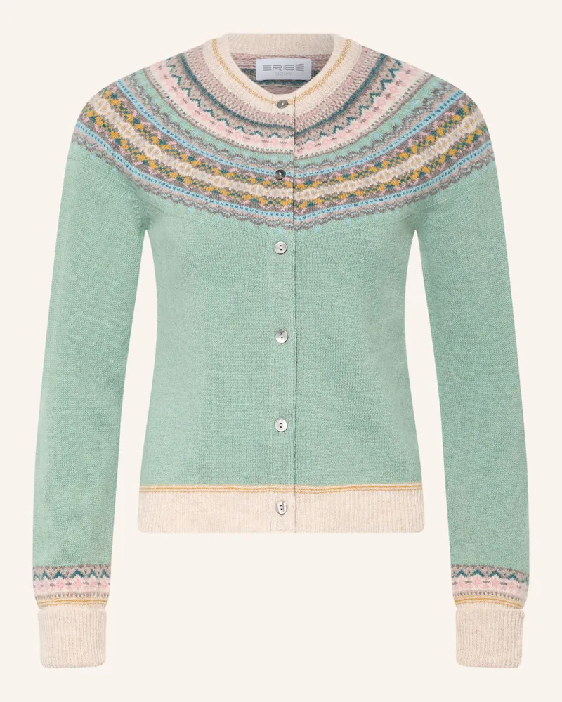 ERIBÉ Strickjacke Alpine gruen Hellgrün