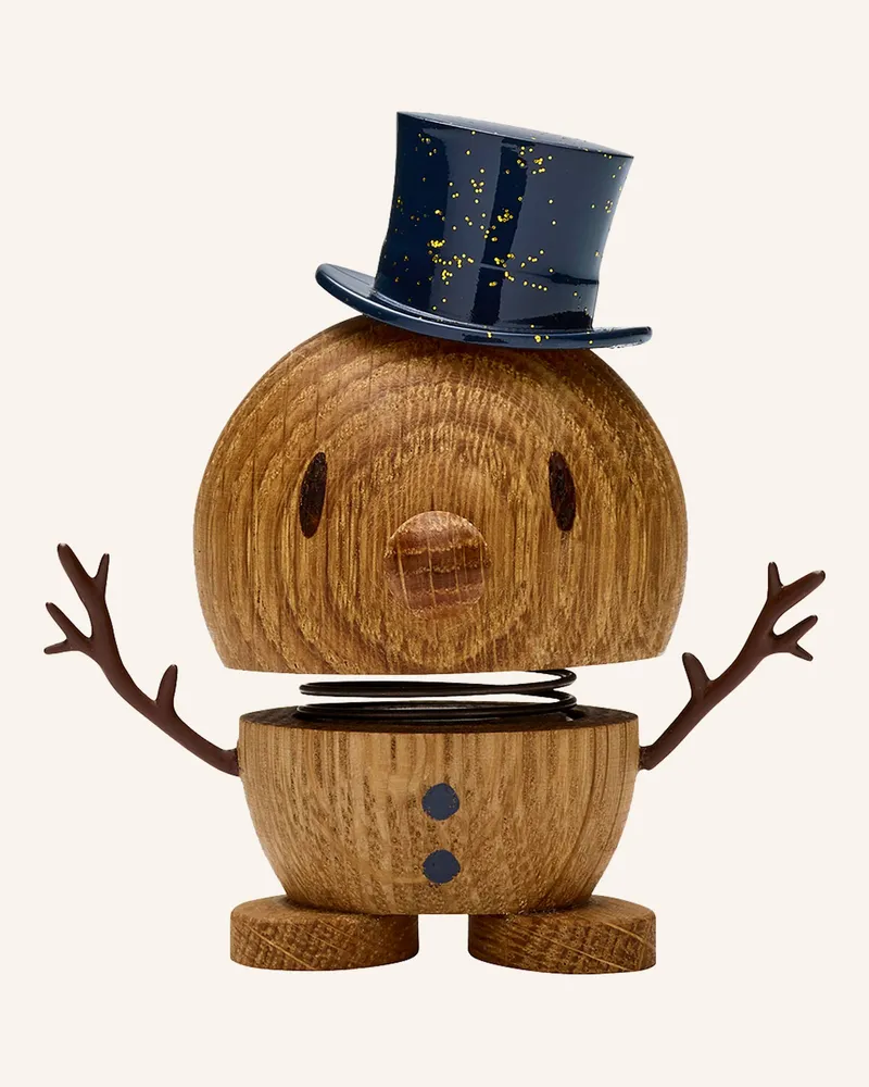 Hoptimist Dekofigur SNOWMAN S Braun