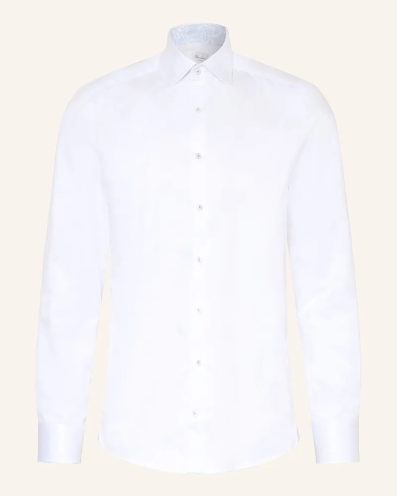 Stenströms Hemd Slimline Fit weiss Weiss