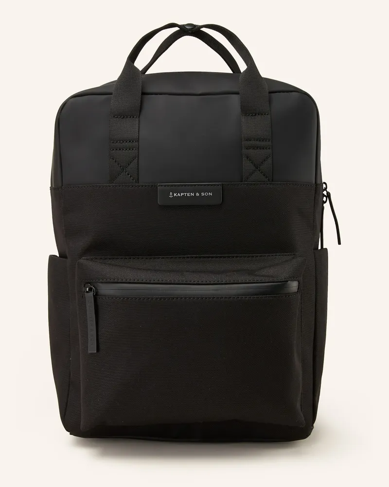 Kapten & Son Rucksack BERGEN PRO 11 l mit Laptop-Fach Schwarz