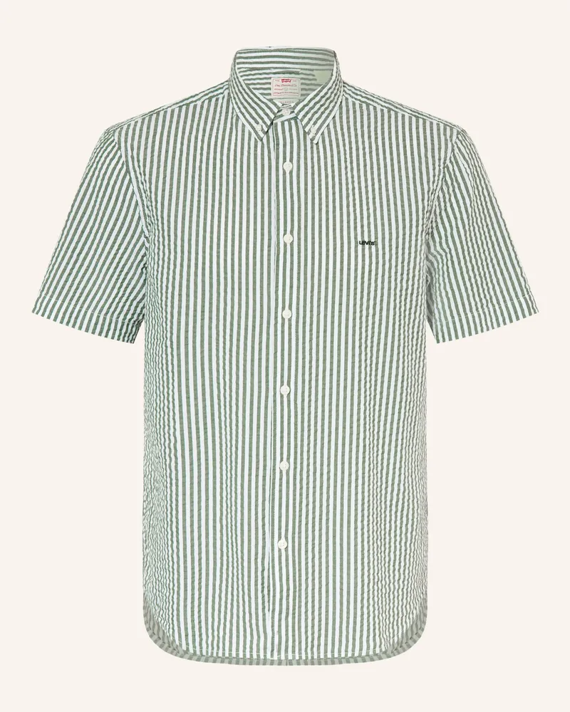 Levi's Kurzarm-Hemd Relaxed Fit Grün