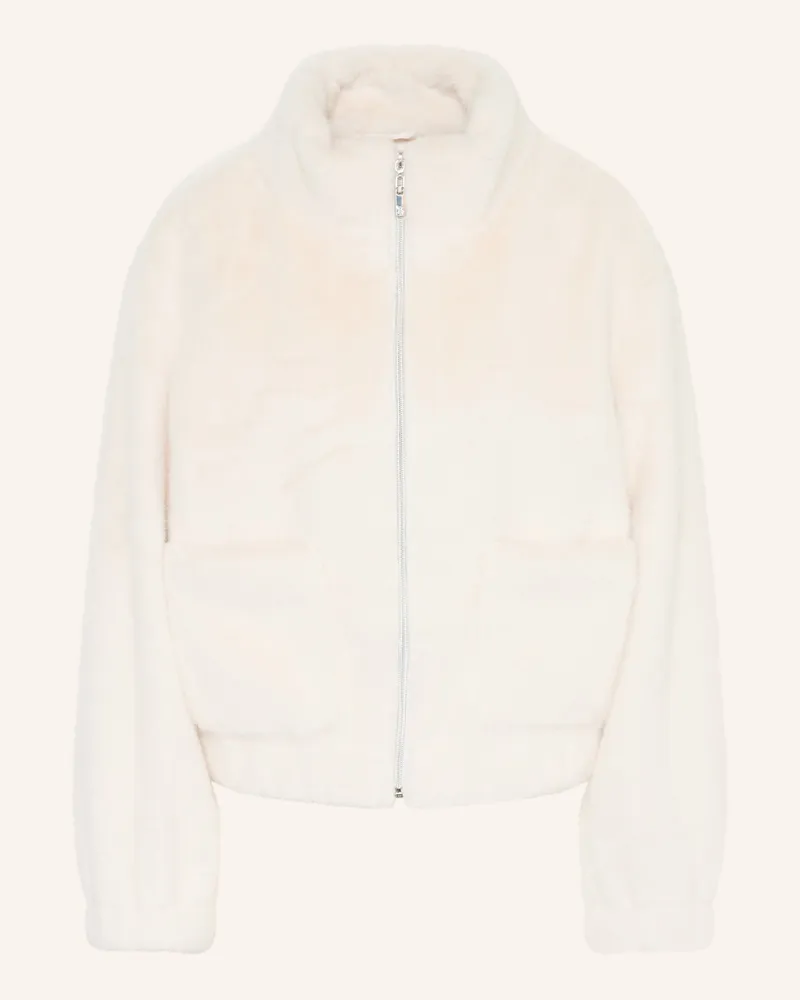 monari Kunstfell-Jacke Creme