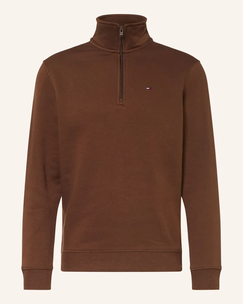 Tommy Hilfiger Sweat-Troyer braun Dunkelbraun