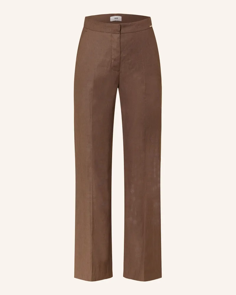 cinque Marlenehose CIOSWALDO Dunkelbraun