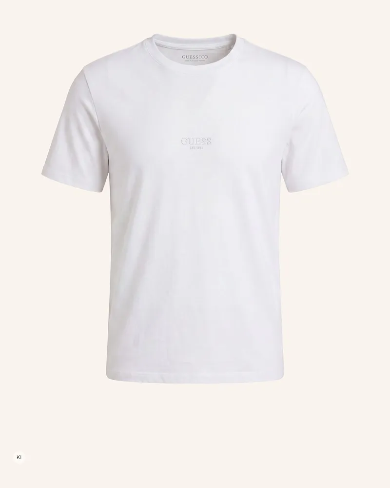 Guess T-Shirt weiss Weiss