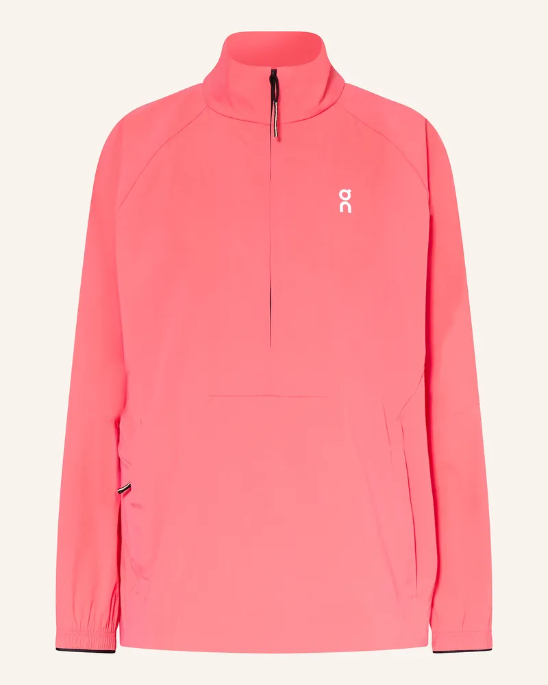 ON Trainingsjacke ALL-DAY 1/2 ZIP Hellrot