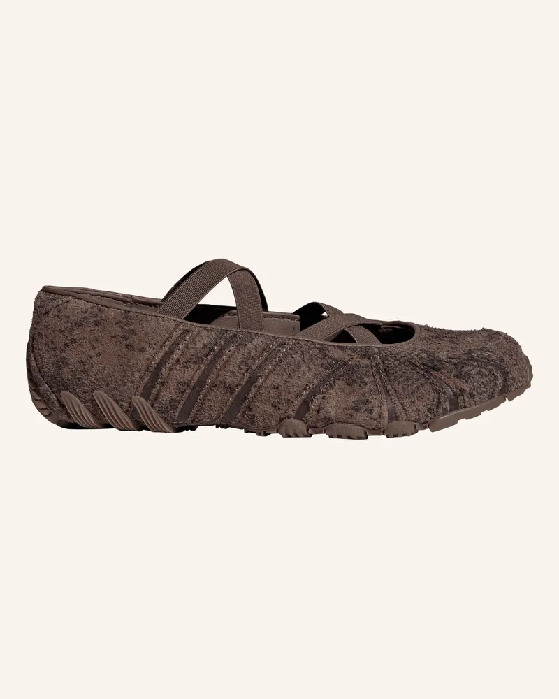 adidas Mary-Jane-Ballerinas Ghost Sprint schwarz Dunkelbraun