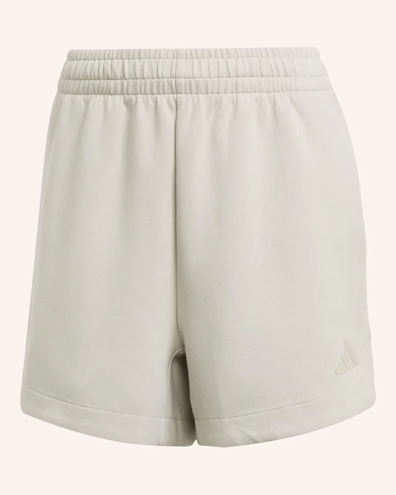adidas SOFT LUX LOOSE SHORTS Beige