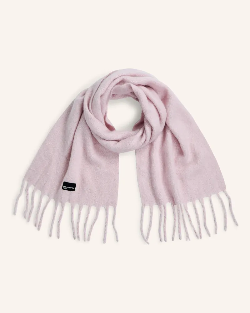 Karl Lagerfeld Schal rosa Lila