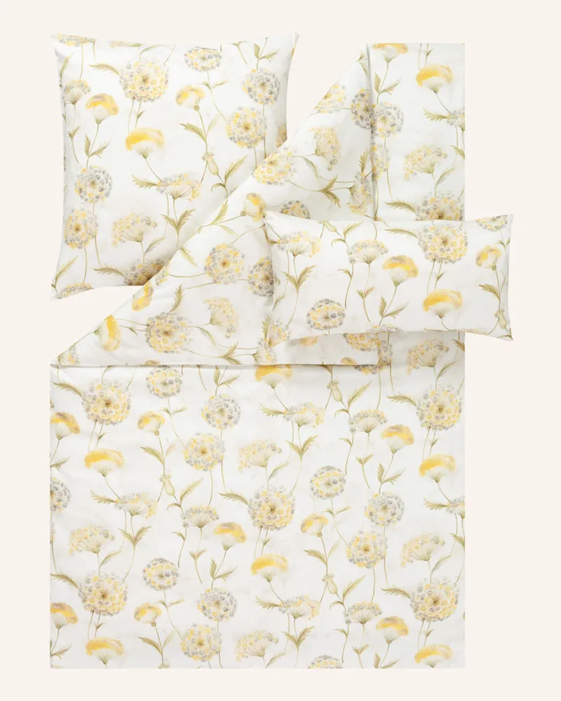 Estella Bettwäsche Lumina gelb Gelb