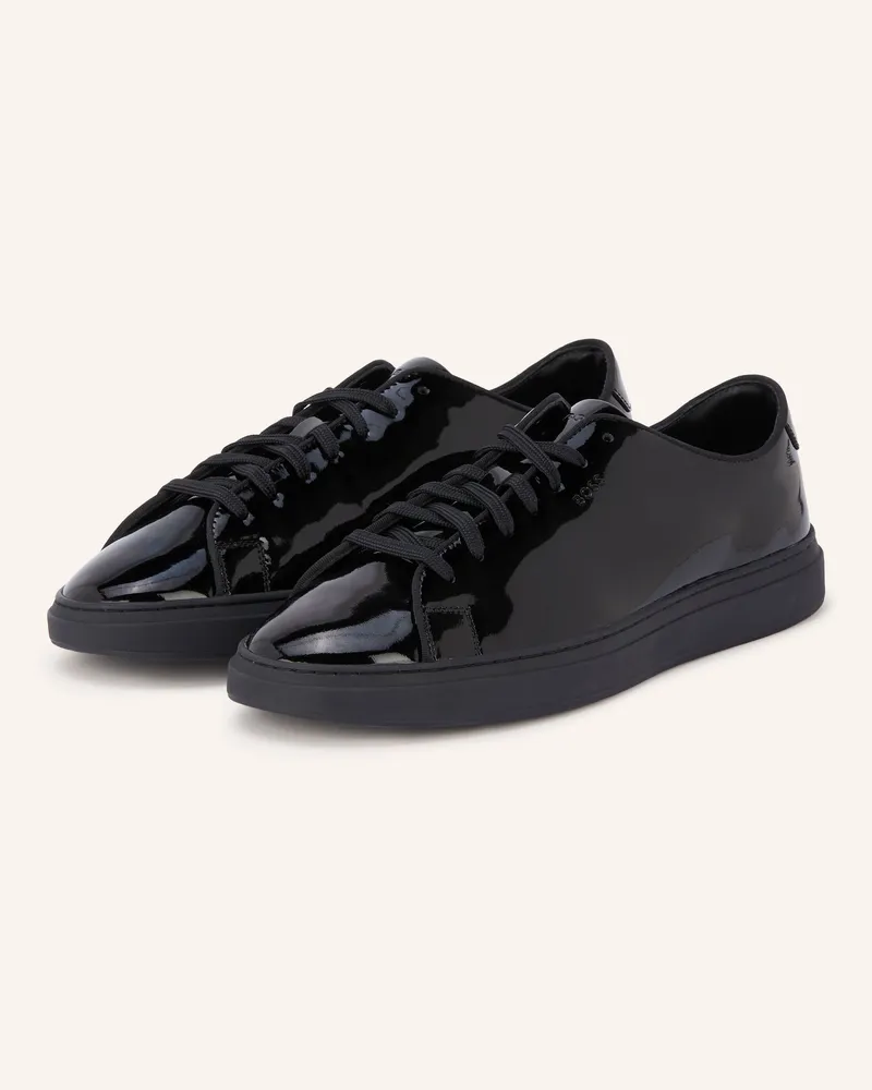 HUGO BOSS Lack-Sneaker Kieran schwarz Schwarz