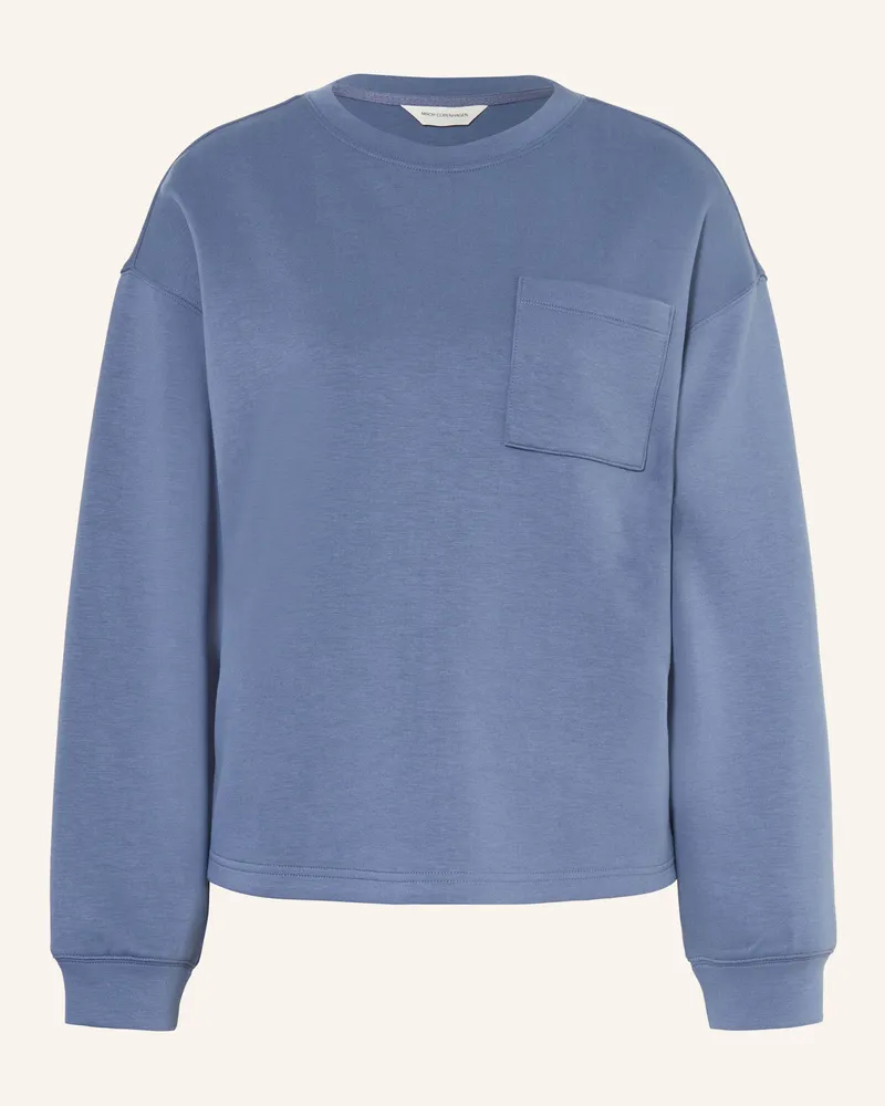 MOSS COPENHAGEN Sweatshirt Mschilliana Ima blau Blaugrau