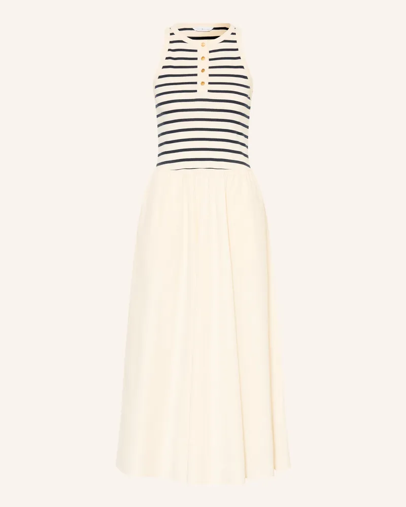 Tommy Hilfiger Kleid Im Materialmix weiss Creme