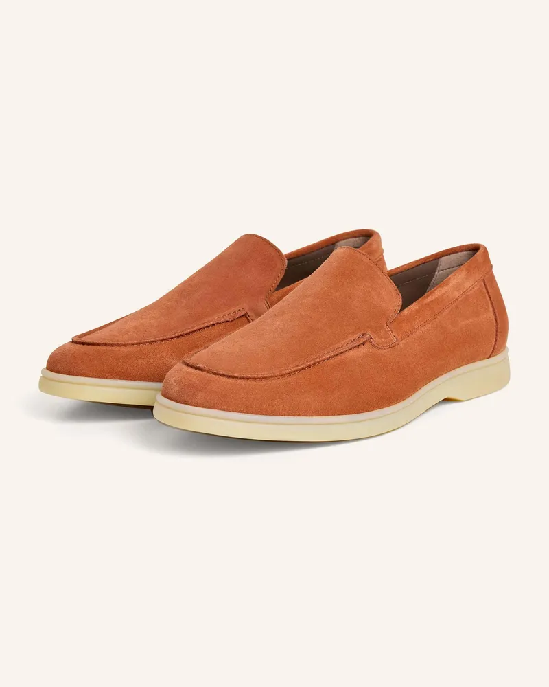 Hackett Loafer Martin Plain orange Orange