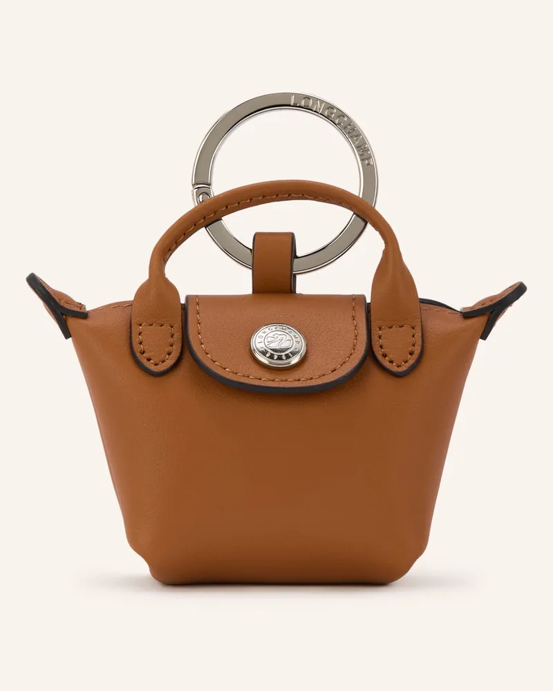 Longchamp Schlüsselanhänger Le Pliage Xtra beige Braun