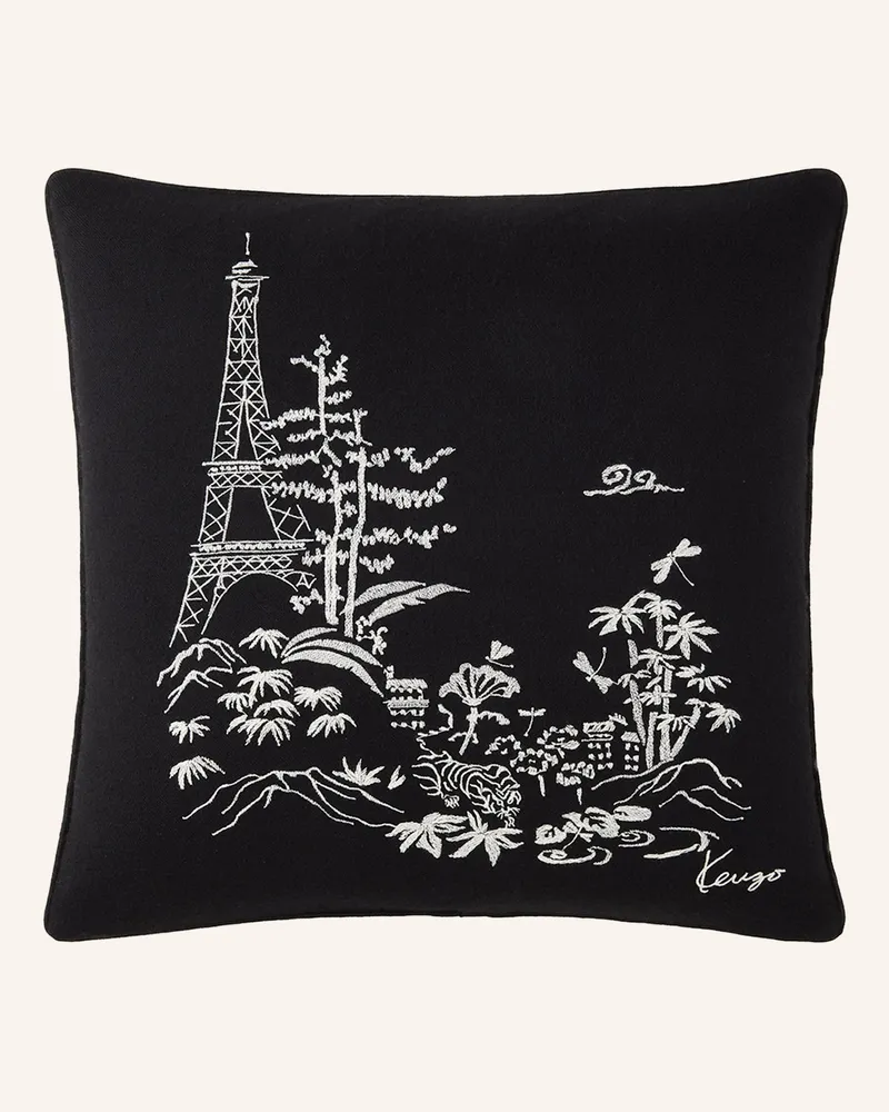 Kenzo Dekokissenhülle KESTAMPE Schwarz