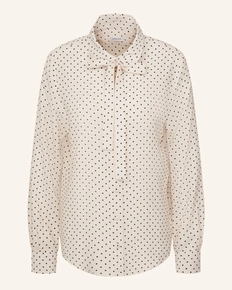 Seidensticker Ausgestellte Bluse, Schluppenbluse Weiss