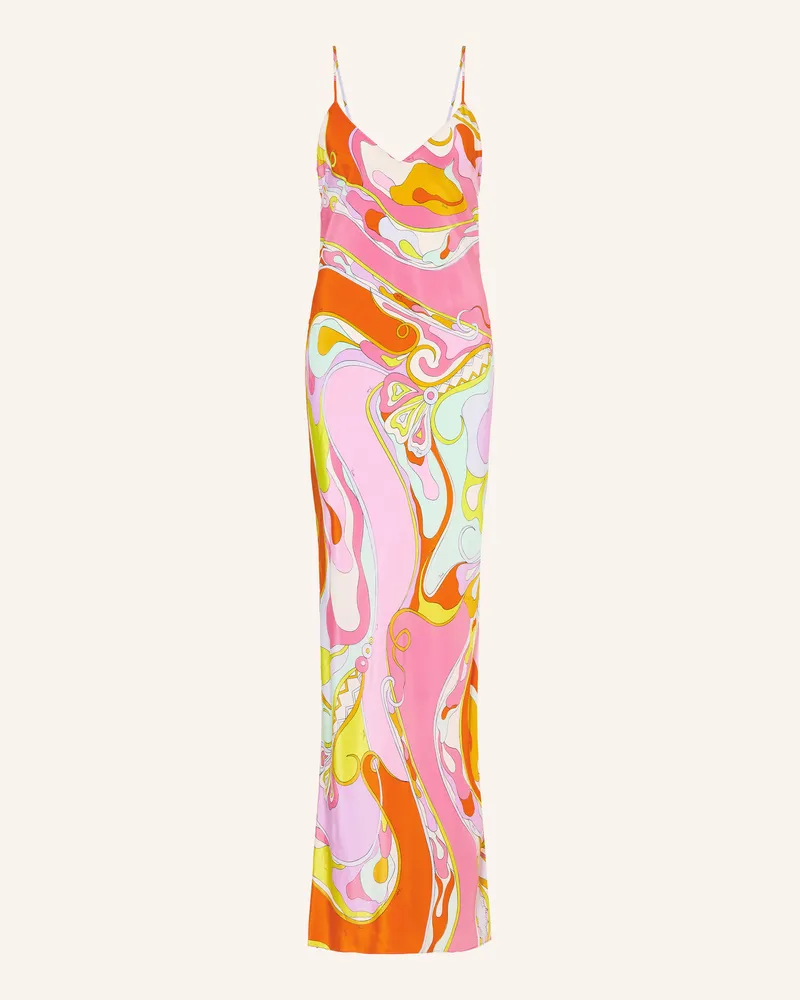 Emilio Pucci Seidenkleid rosa Pink
