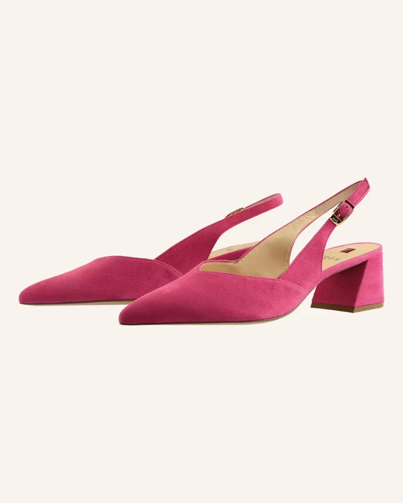 Högl Slingpumps blau Rosa