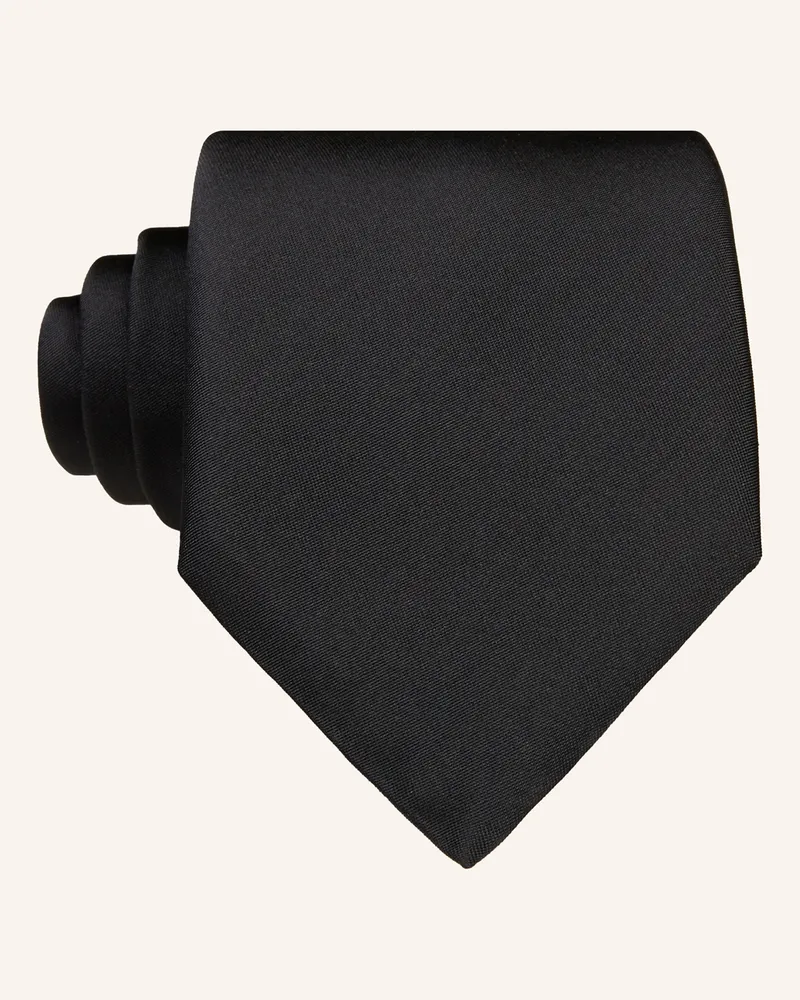 HUGO BOSS Krawatte Schwarz
