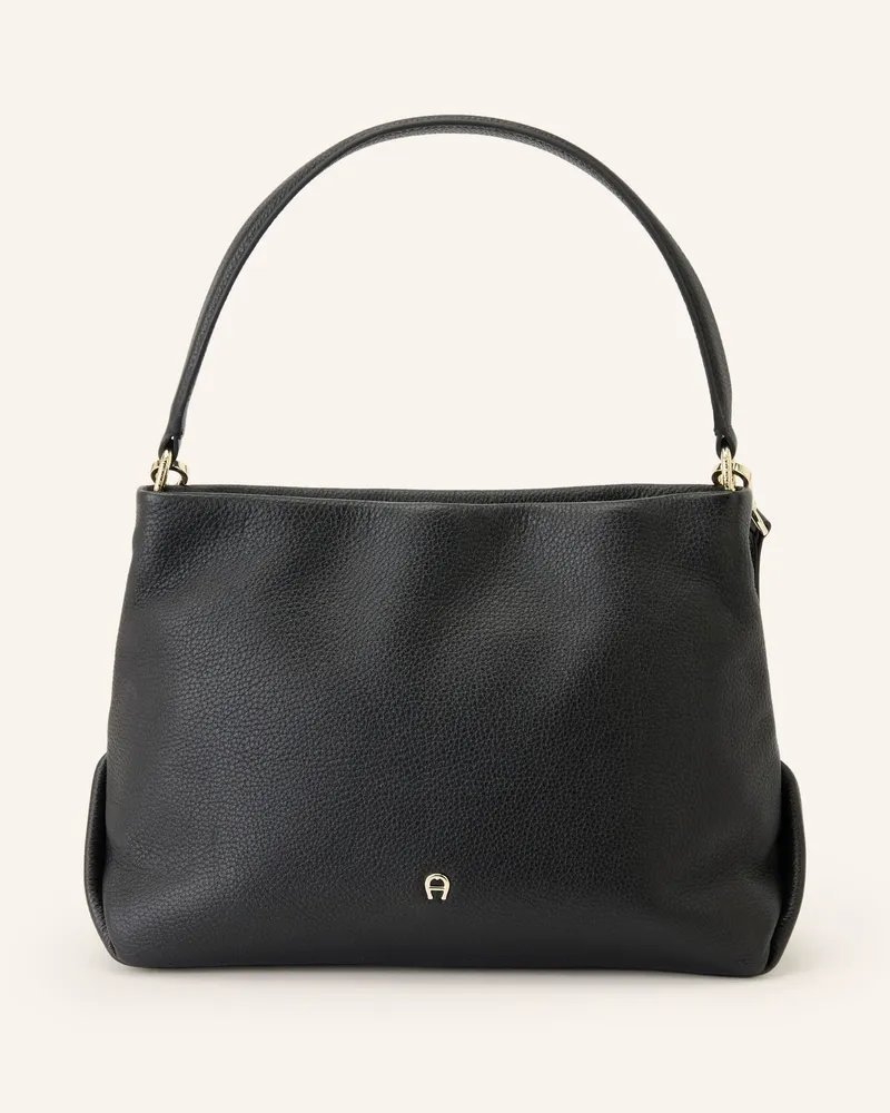 Aigner Handtasche Paola Small schwarz Schwarz