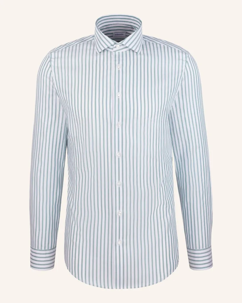 Seidensticker Business Hemd Slim Fit blau Türkis