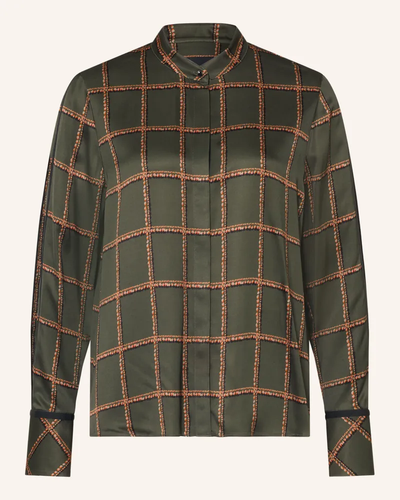 Marc Cain Satinbluse gruen 599